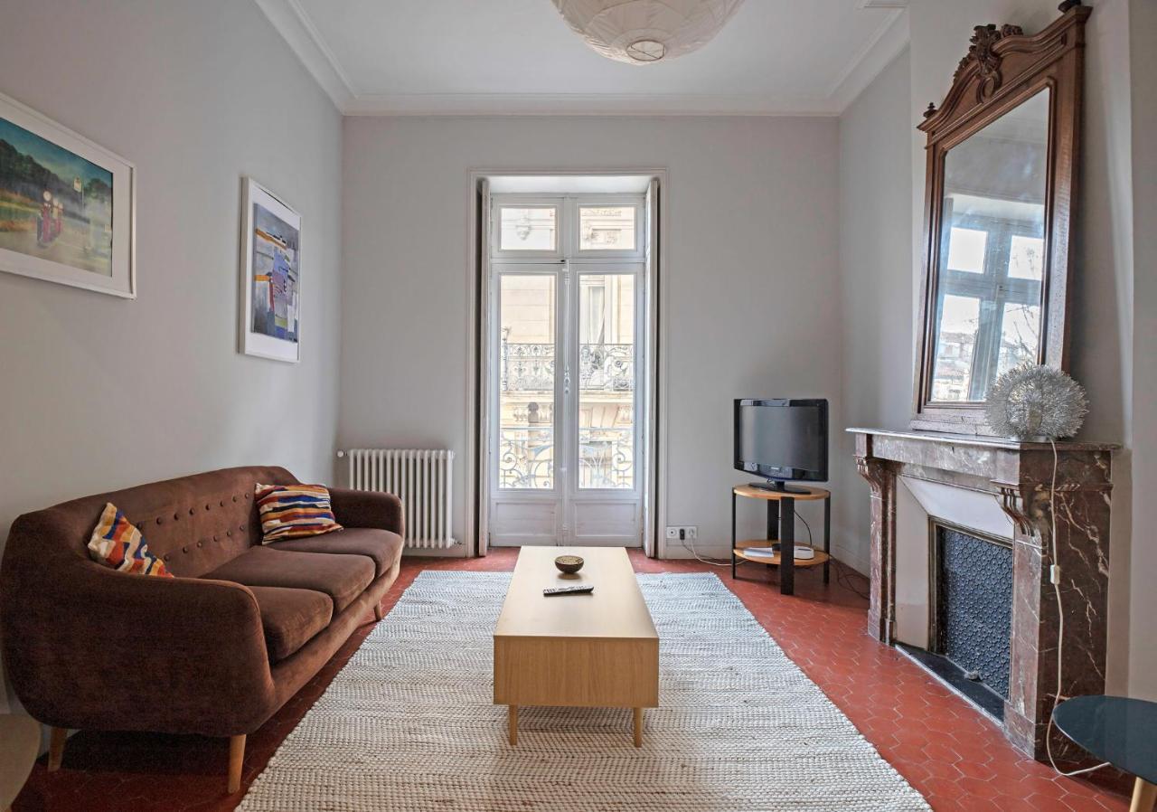 * F3 Haussmannien, Centre-Ville, 4 Pers, Wifi * Montpellier Bagian luar foto