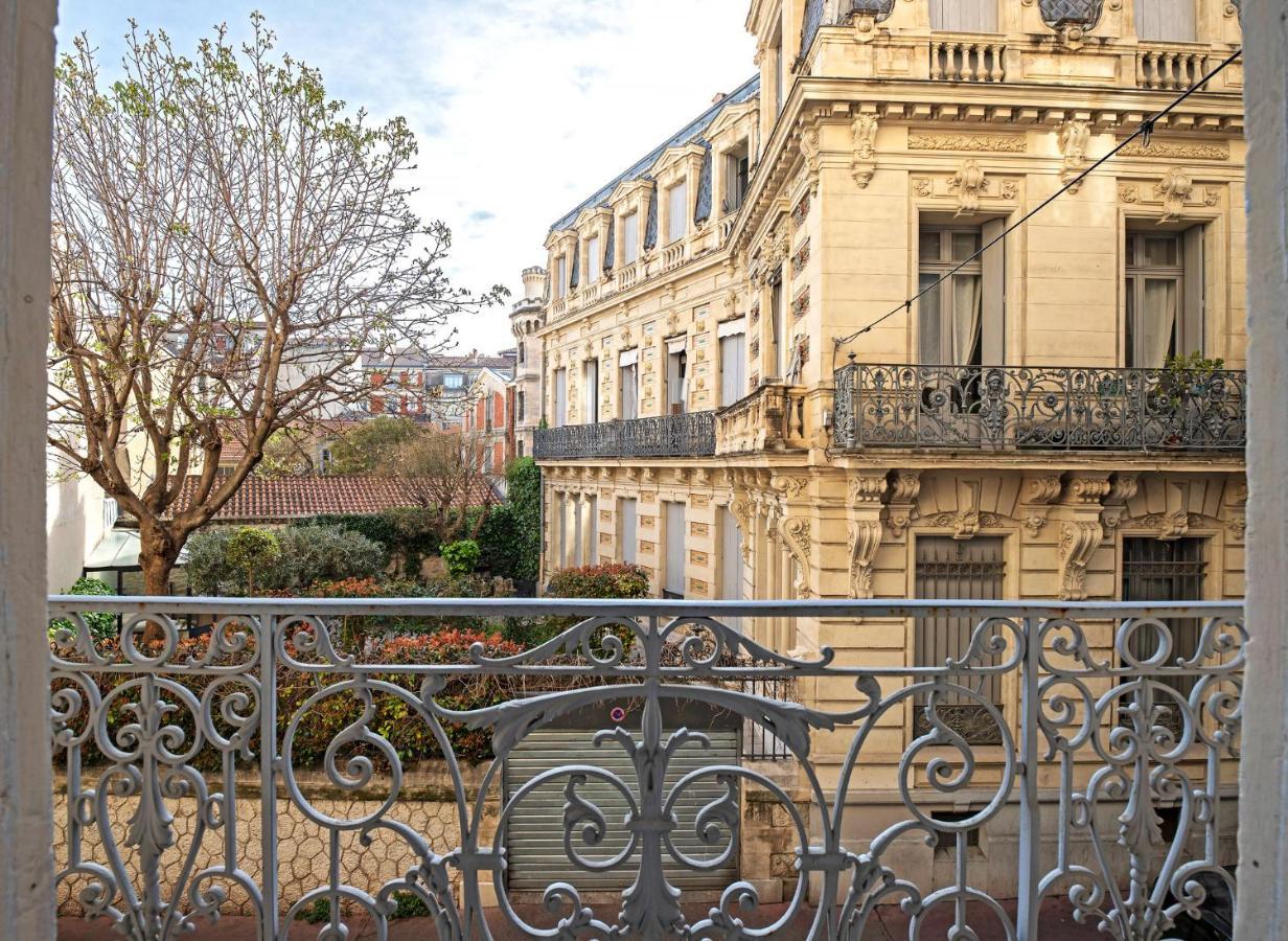 * F3 Haussmannien, Centre-Ville, 4 Pers, Wifi * Montpellier Bagian luar foto