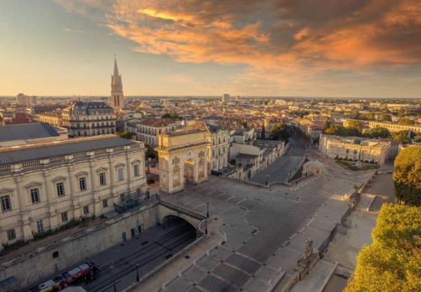 * F3 Haussmannien, Centre-Ville, 4 Pers, Wifi * Montpellier Bagian luar foto
