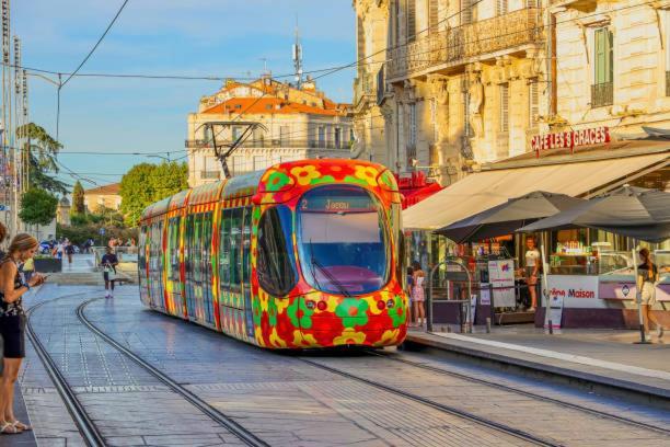 * F3 Haussmannien, Centre-Ville, 4 Pers, Wifi * Montpellier Bagian luar foto